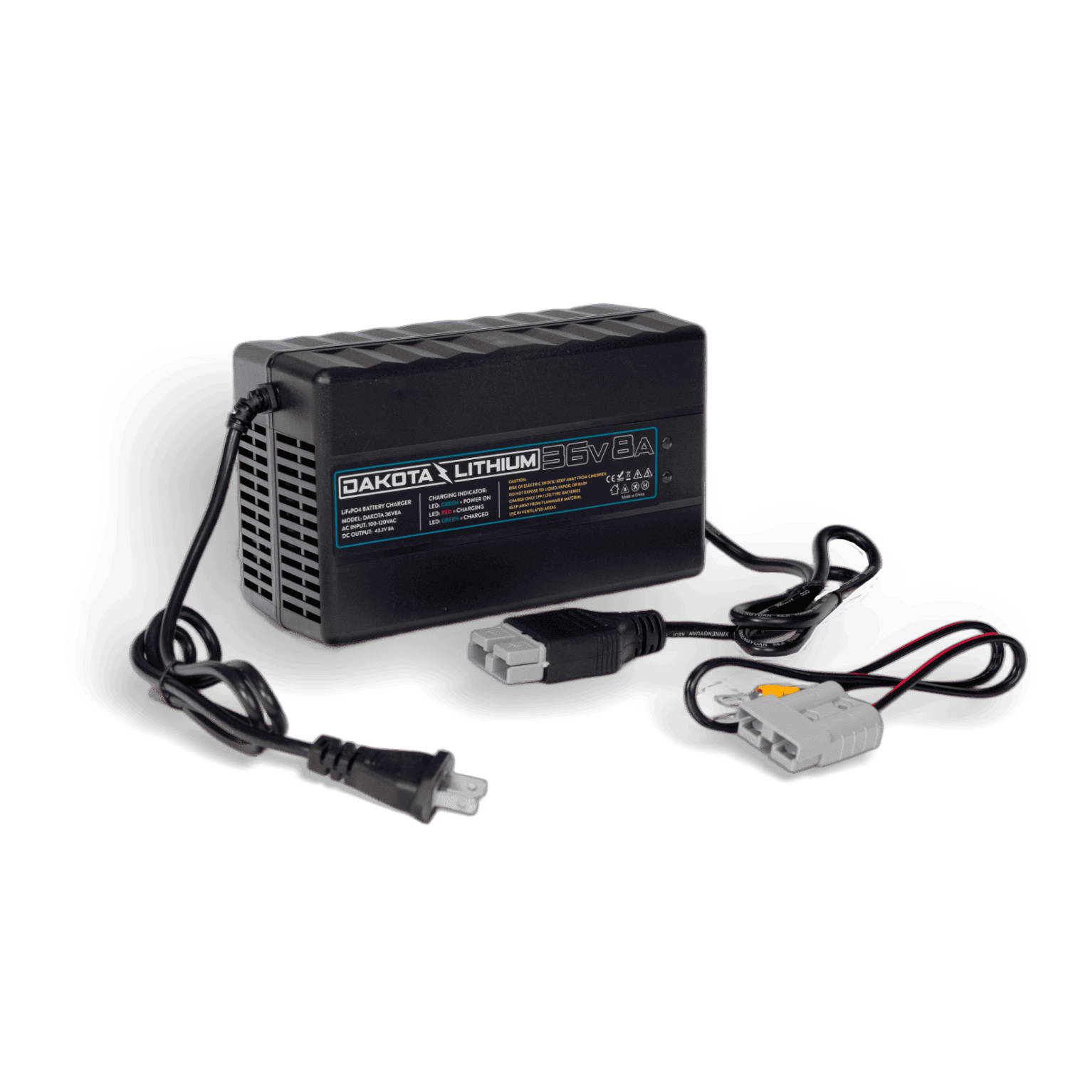 36V 8A LiFePO4 Battery Charger