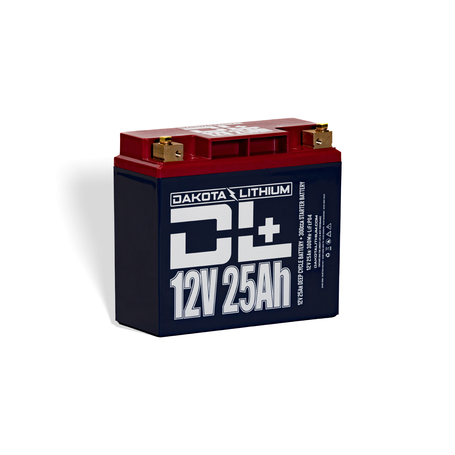 DL+ 12V 25Ah Dual Purpose 300CCA LiFePO4 Battery