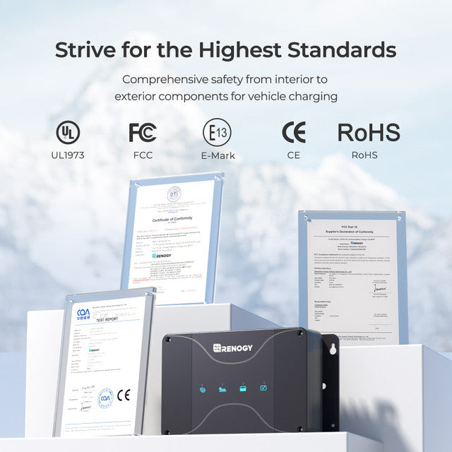 Renogy DCC30S 12V 30A Dual Input DC-DC On-Board Battery Charger with MPPT - Praetorian Consulting Store