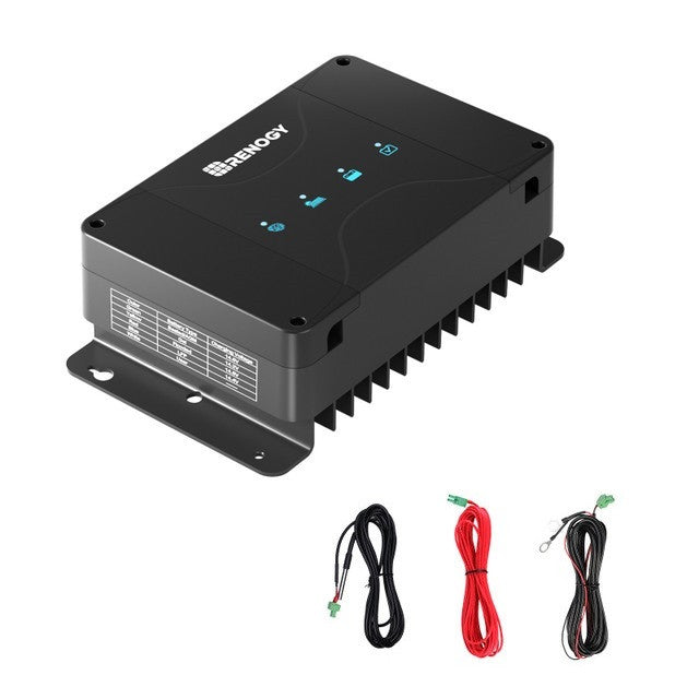 Renogy DCC30S 12V 30A DC-DC charger — front view