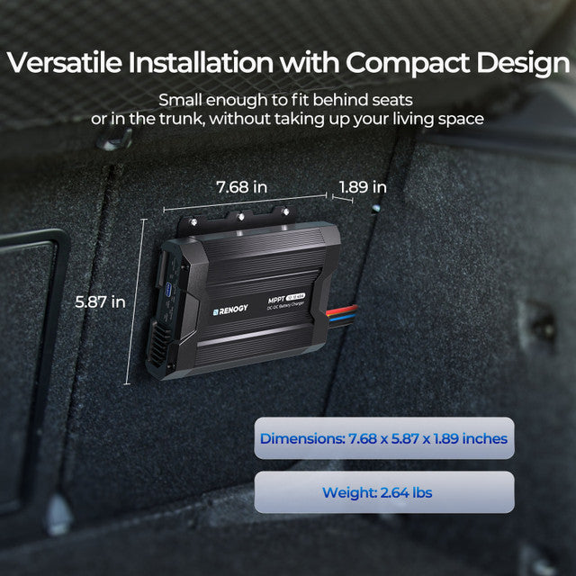 Renogy 40A DC-DC Battery Charger with MPPT - Praetorian Consulting Store