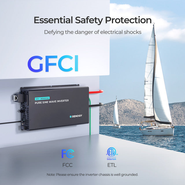 3000W 12V Pro Pure Sine Wave Inverter with EcoSleep Mode - Praetorian Consulting Store