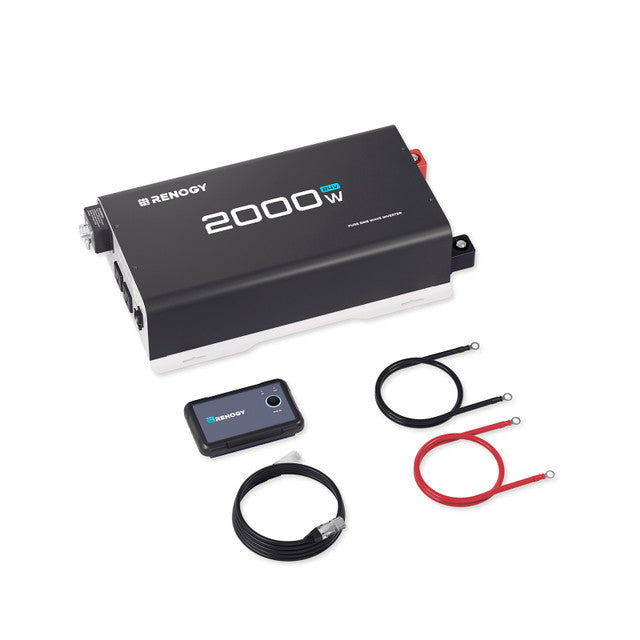 Renogy 2000W 24V pure sine inverter — front view