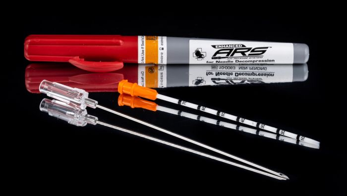 Enhanced ARS For Needle Decompression (14 gauge x 3.25 in.) - Praetorian Consulting Store