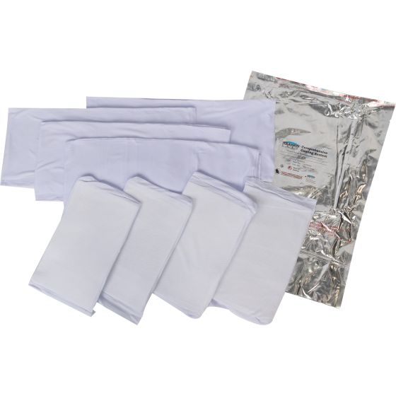 Polar Skin comprehensive cooling system kit components
